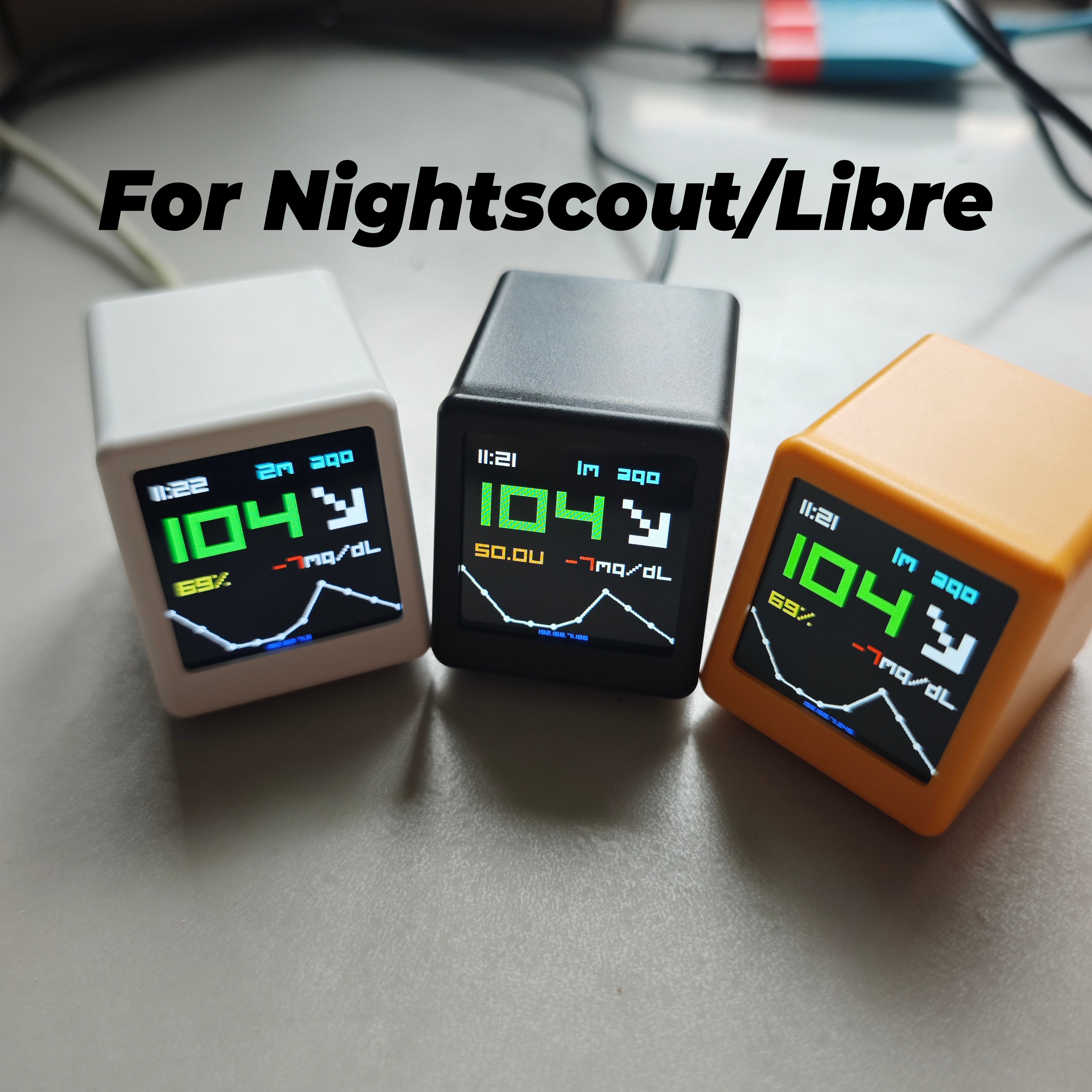 BGMATE Desktop mini  box（for Nightscout & Libre）